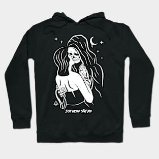 Stay weird Hoodie